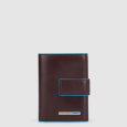 PIQUADRO BLUE SQUARE NOVČANIK | 7,5 x 10 x 2 cm | pretinaca za kreditne kartice: 6 | spol: M
