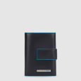 PIQUADRO BLUE SQUARE NOVČANIK | 7,5 x 10 x 2 cm | pretinaca za kreditne kartice: 6 | spol: M