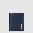 PIQUADRO BLUE SQUARE NOVČANIK | 8,5 x 10 x 2 cm | pretinaca za kreditne kartice: 5 | spol: M